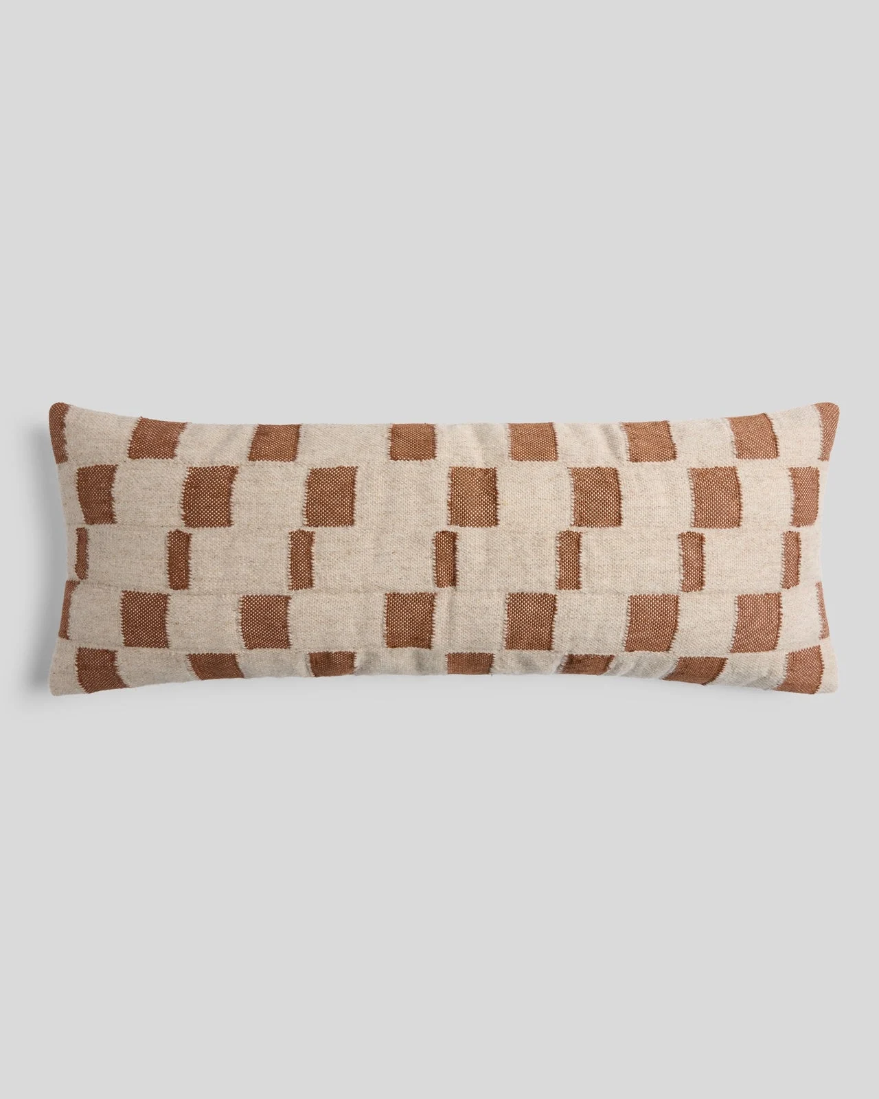 Modern Wool Lumbar Pillow Cover