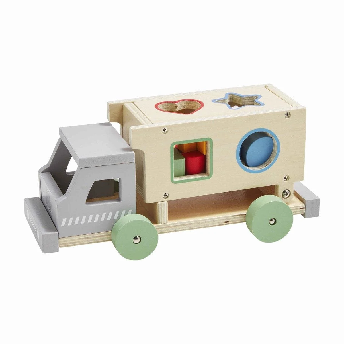 Mud Pie Truck Shape Sorter Set