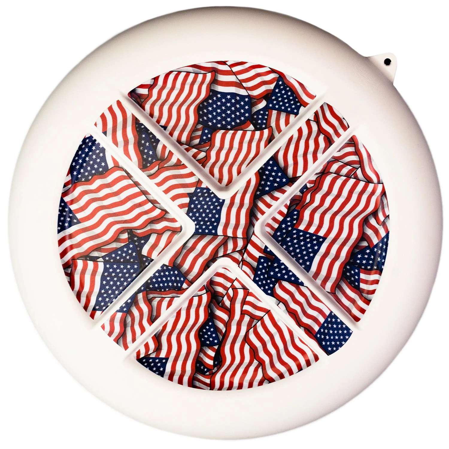 CreekKooler American Flag Insulated Floating Cooler Lid, 30 Quarts (Lid Only)