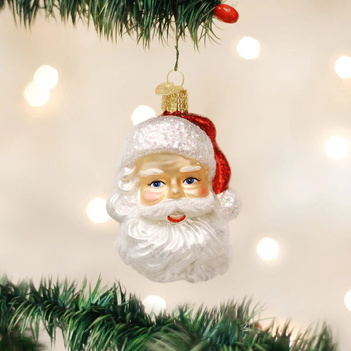 Mid-century Santa Head