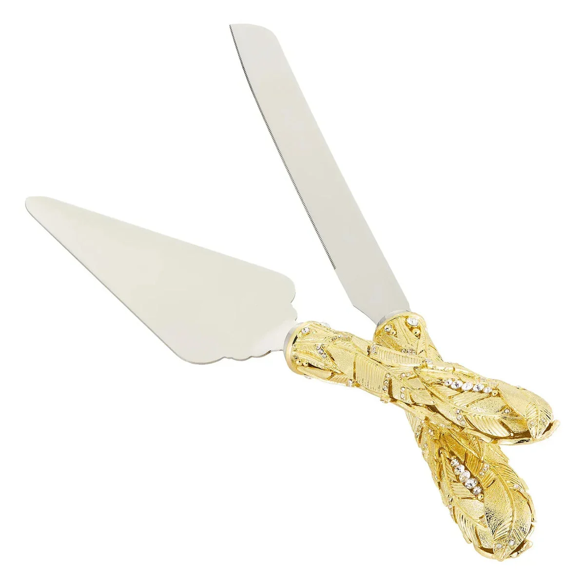 Preen Dessert Serving Set - Gold
