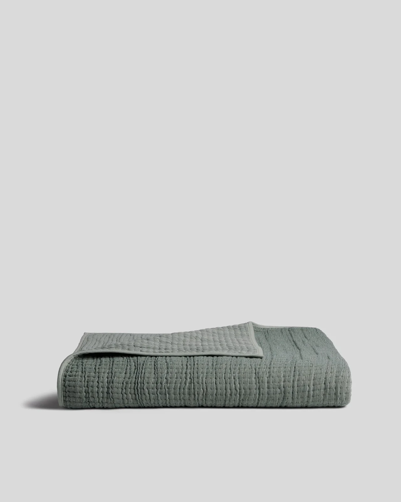 Organic Channel Gauze Throw
