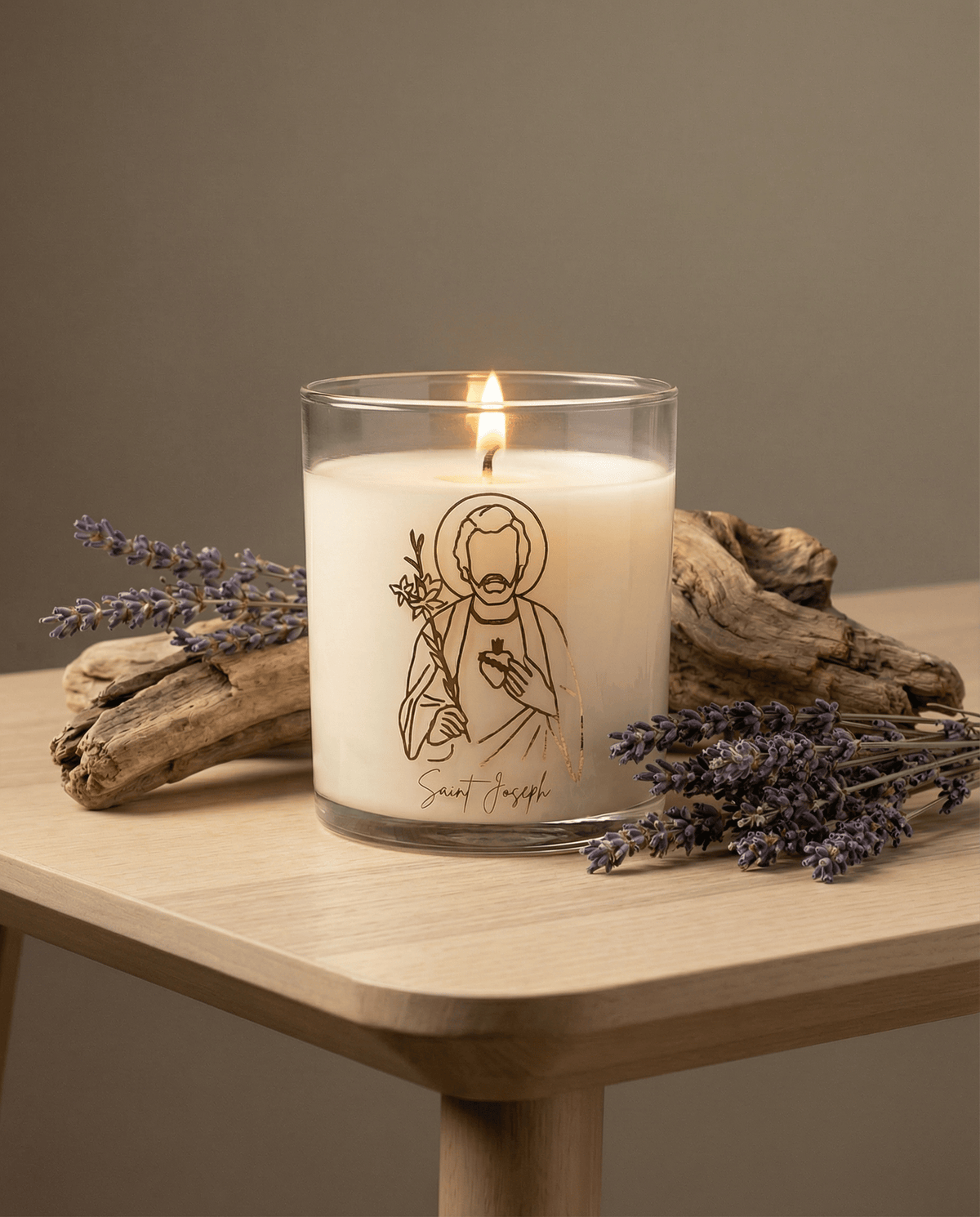Saint Joseph Candle