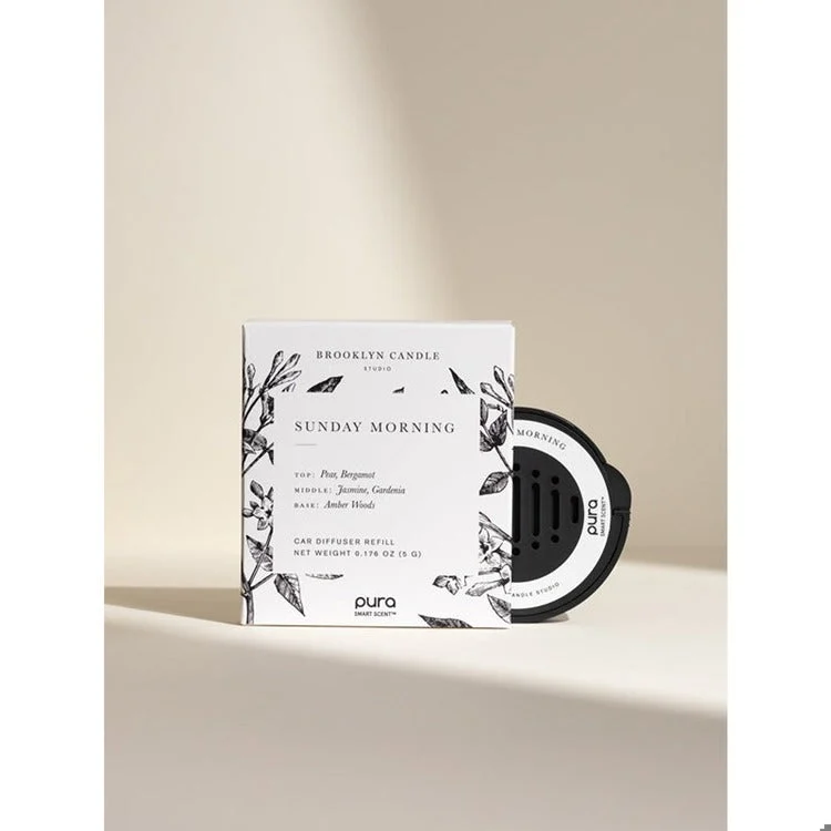 Sunday Morning Car Fragrance – Brooklyn Candle Studio