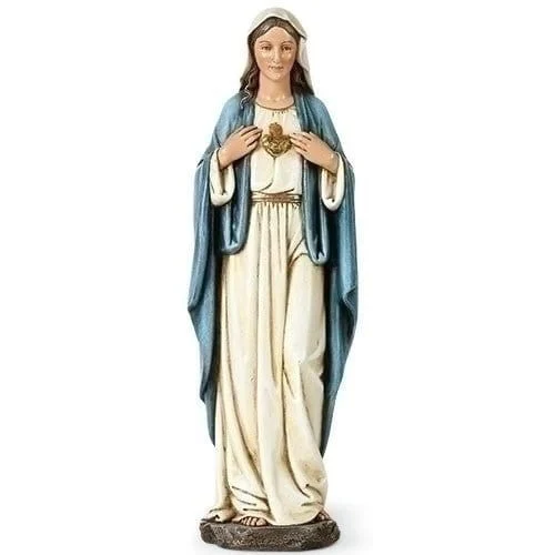 9.7"H Immaculate Heart Of Mary Figure