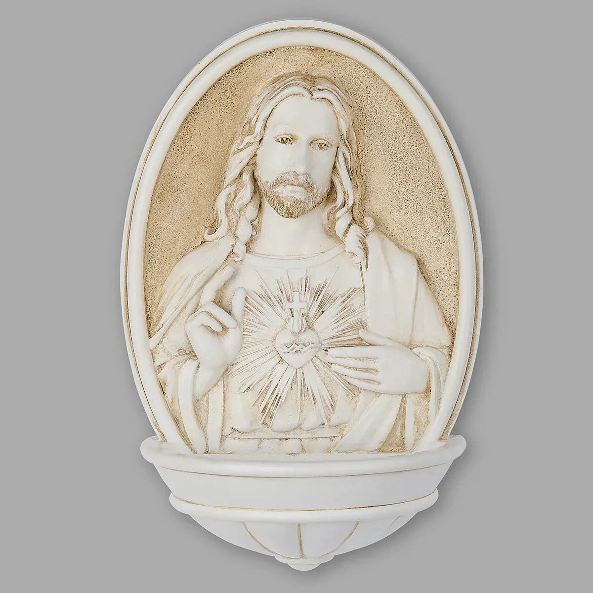 Joseph's Studio Sacred Heart Water Fountain - Renaissance Collection