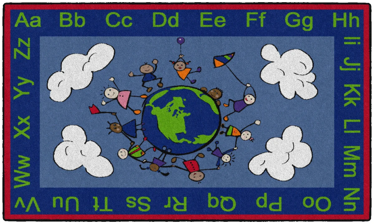 Flagship Carpets Happy World Educational Rug
