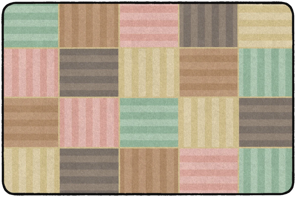Flagship Carpets Calming Blocks Soft Educational Rug