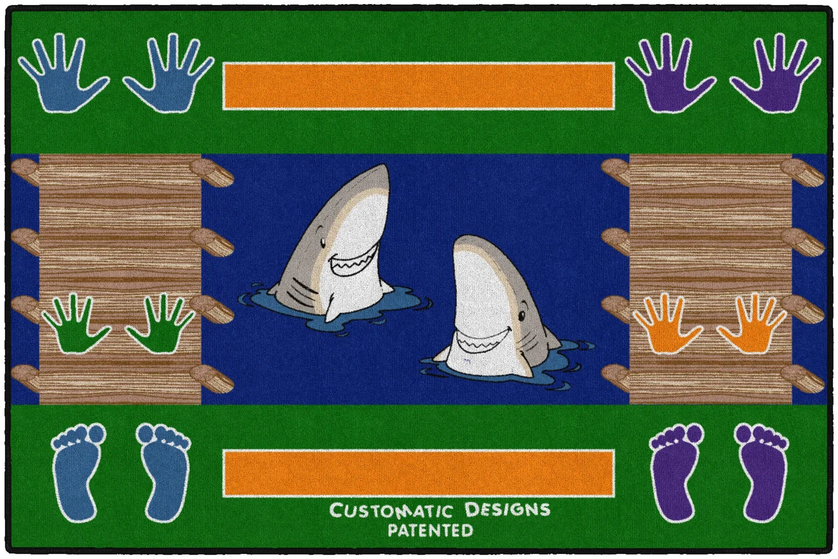 Flagship Carpets Customatic Design Strong Body Walk Educational Rug