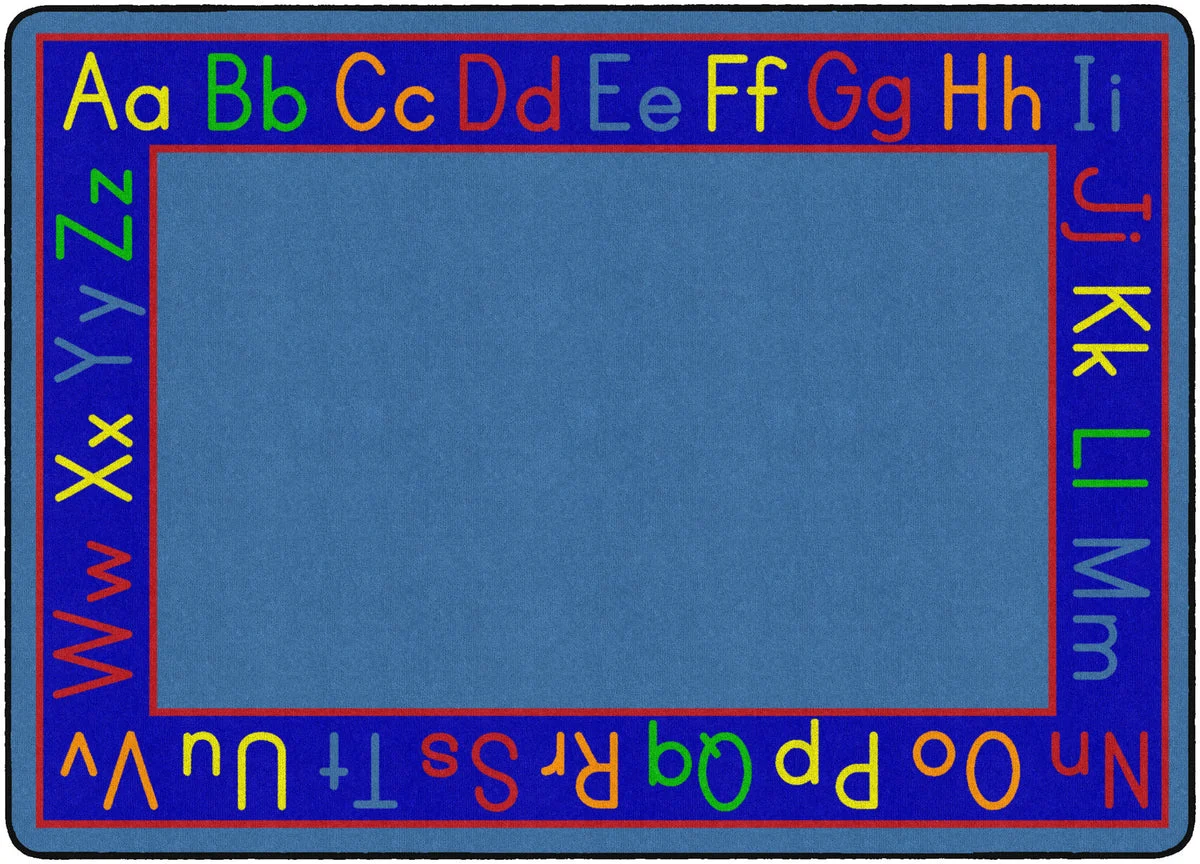 Flagship Carpets Cushy Alphabet  Educational Rug