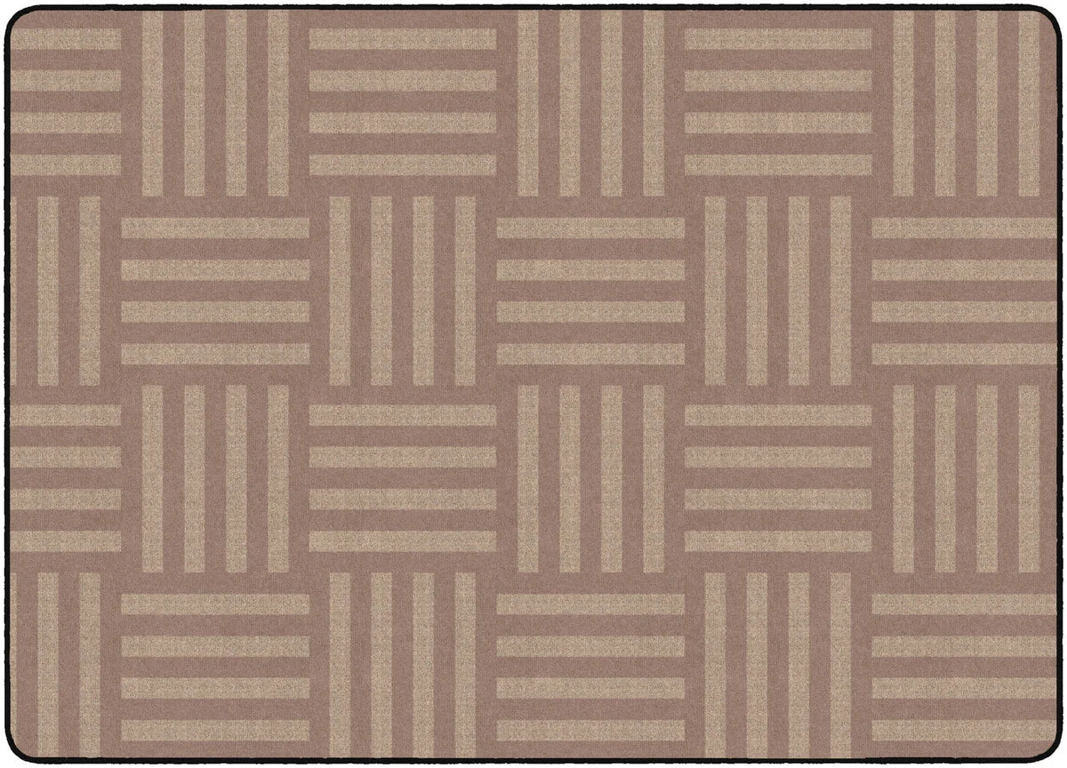 Flagship Carpets Hashtag Tone On Tone Almond (seats 35) Educational Rug