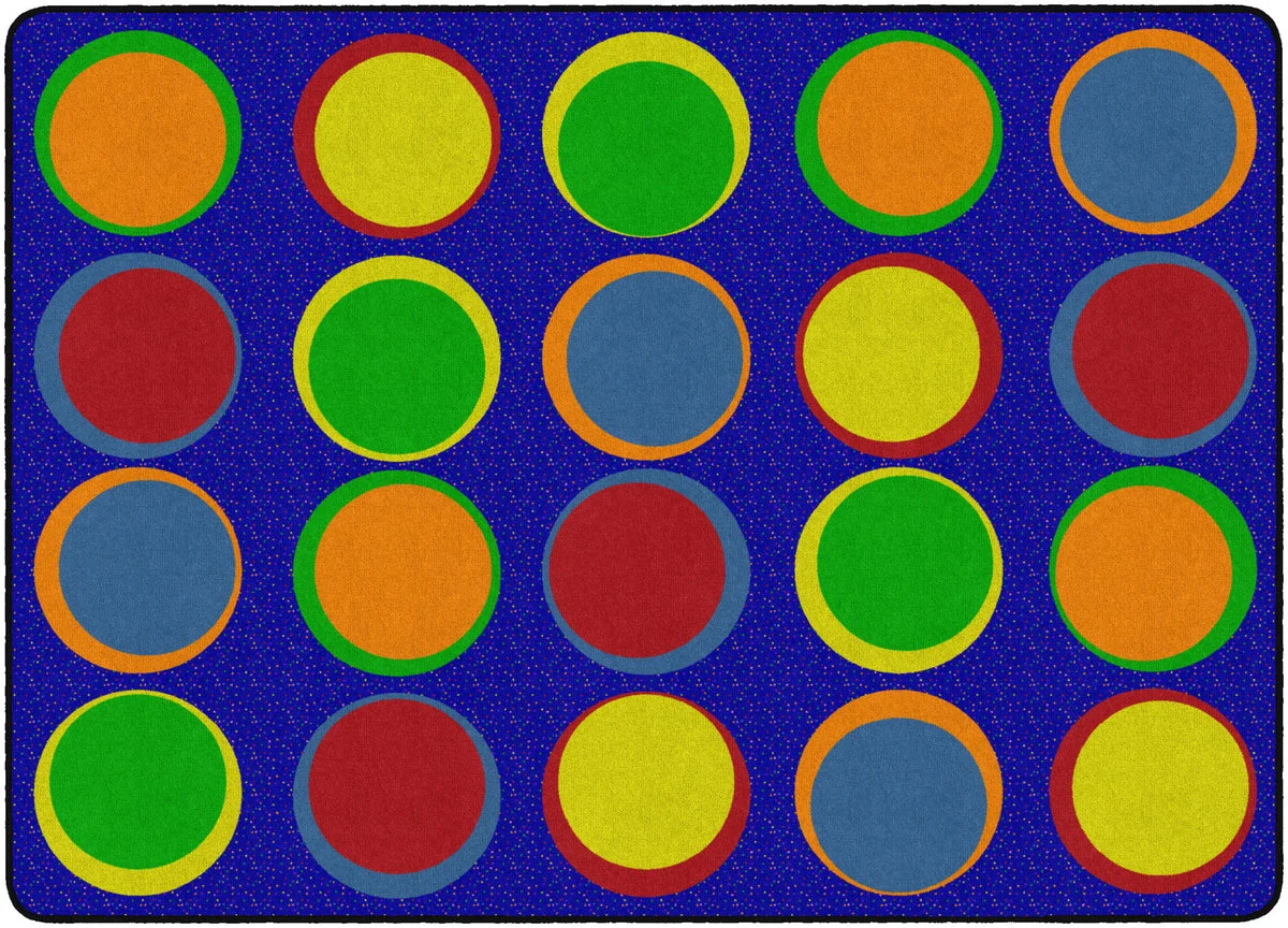 Flagship Carpets Sitting Spots Primary (seats 30) Educational Rug