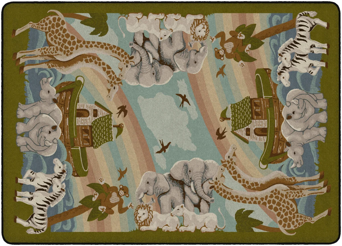 Flagship Carpets Noah's Journey (tranquility) Educational Rug