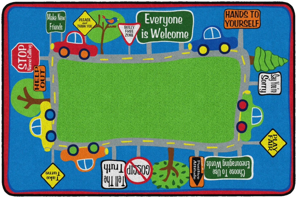 Flagship Carpets Friendly Street Educational Rug