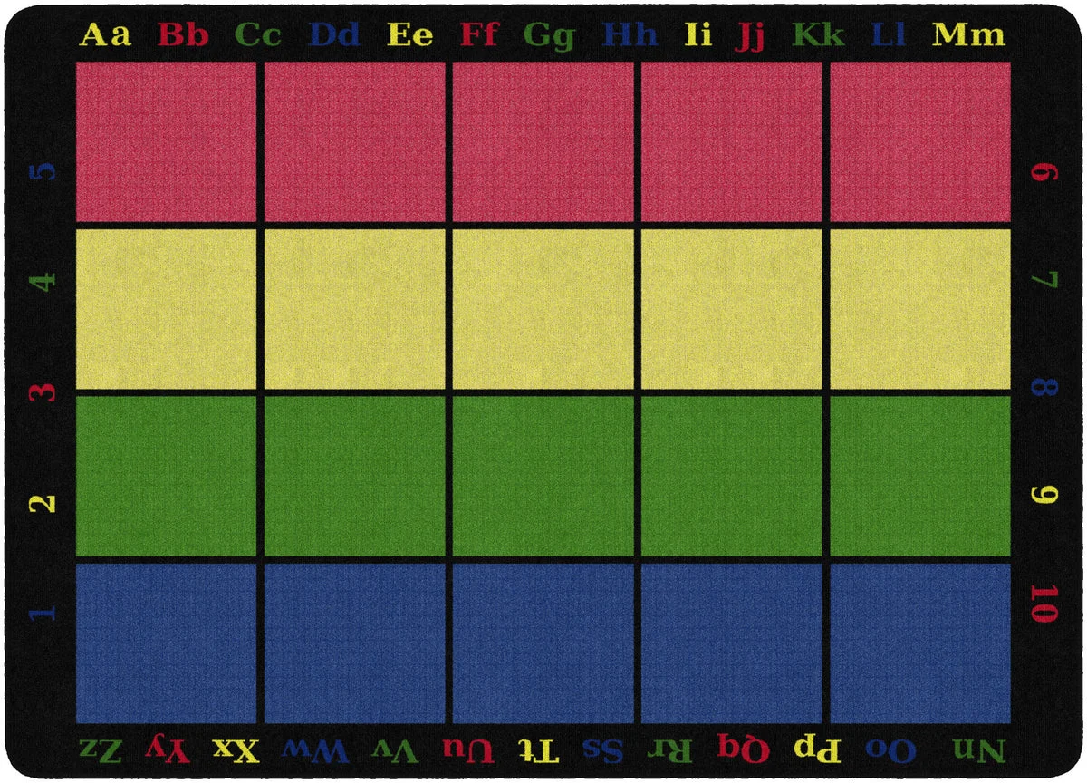 Flagship Carpets Learning Grid (seats 30) Educational Rug