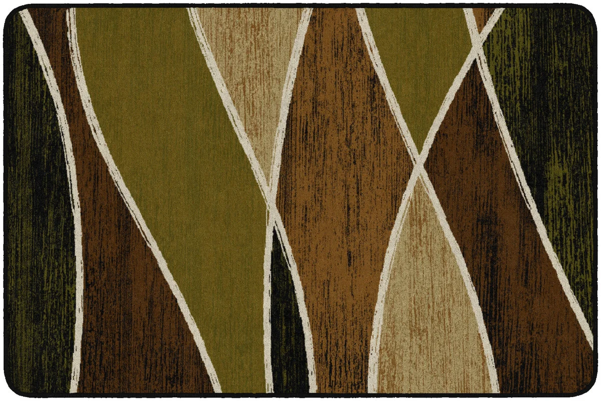 Flagship Carpets Waterford Green Educational Rug