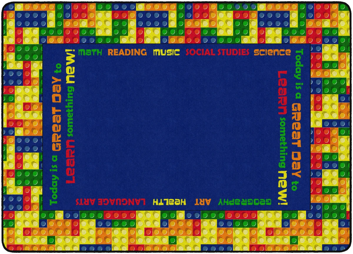 Flagship Carpets Learning Blocks Educational Rug