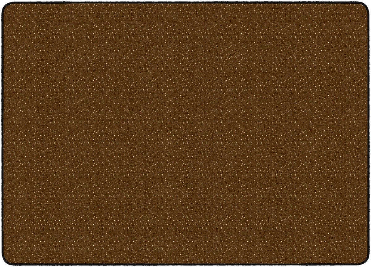 Flagship Carpets Cushy Speckles Earth Tone Educational Rug
