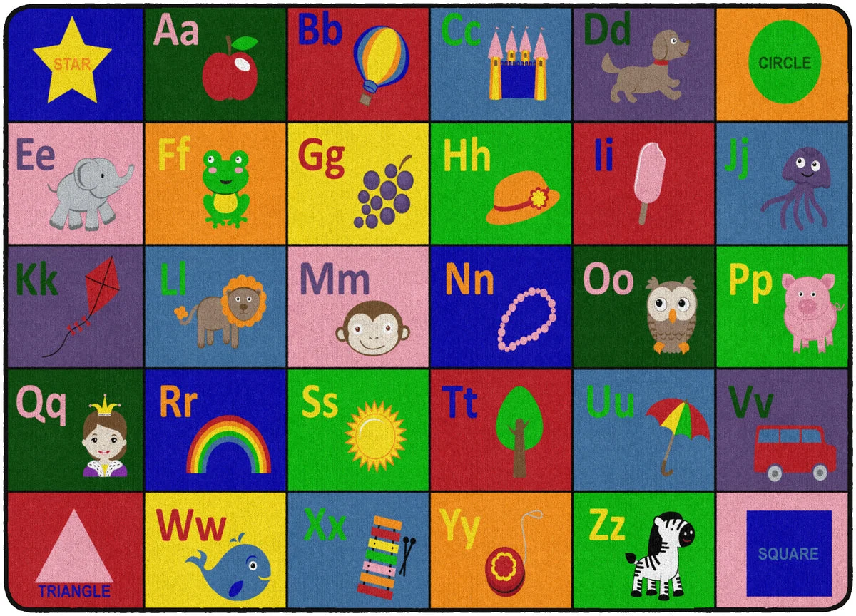 Flagship Carpets Learning Fun Educational Rug