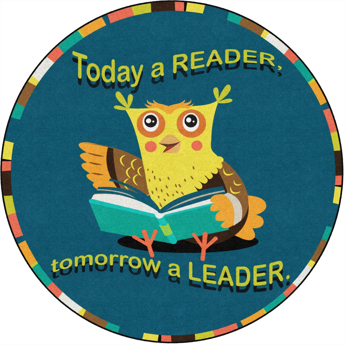 Flagship Carpets Reader To Leader Educational Rug