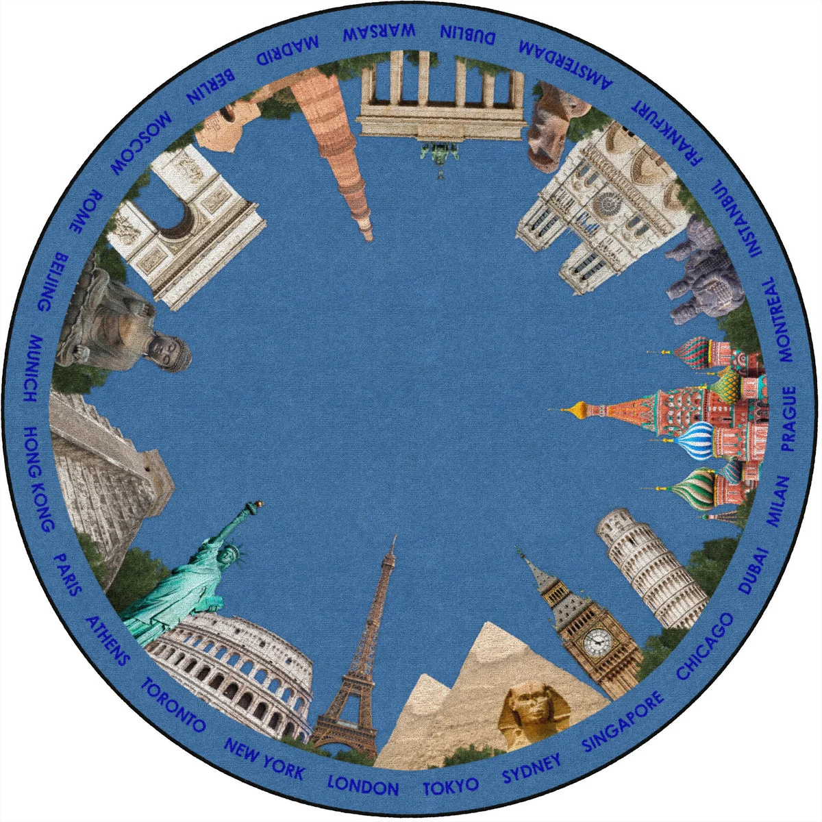 Flagship Carpets Where In The World  Educational Rug