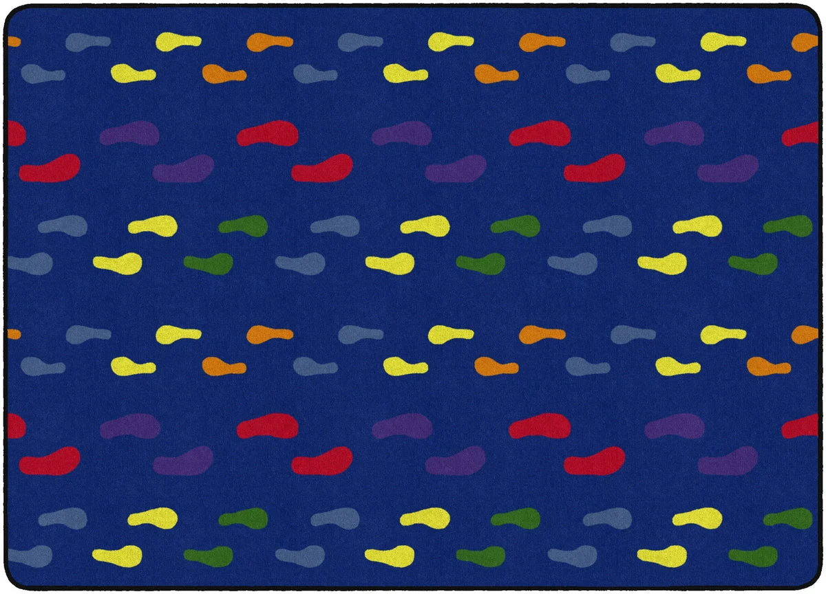 Flagship Carpets Footprints Educational Rug