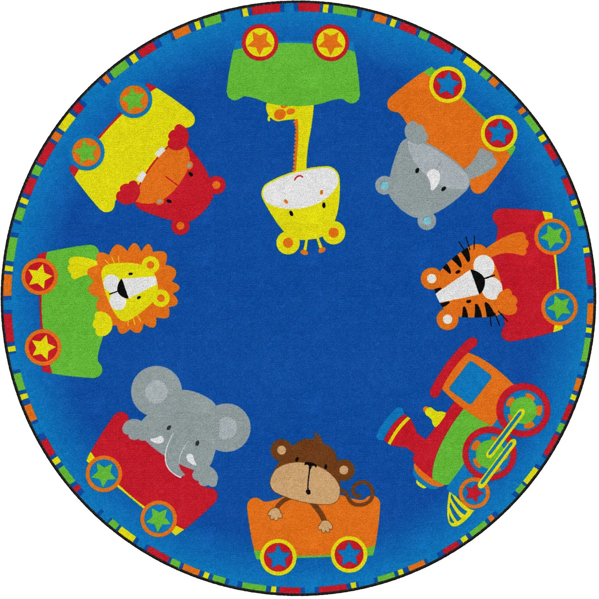 Flagship Carpets Choo Choo Educational Rug