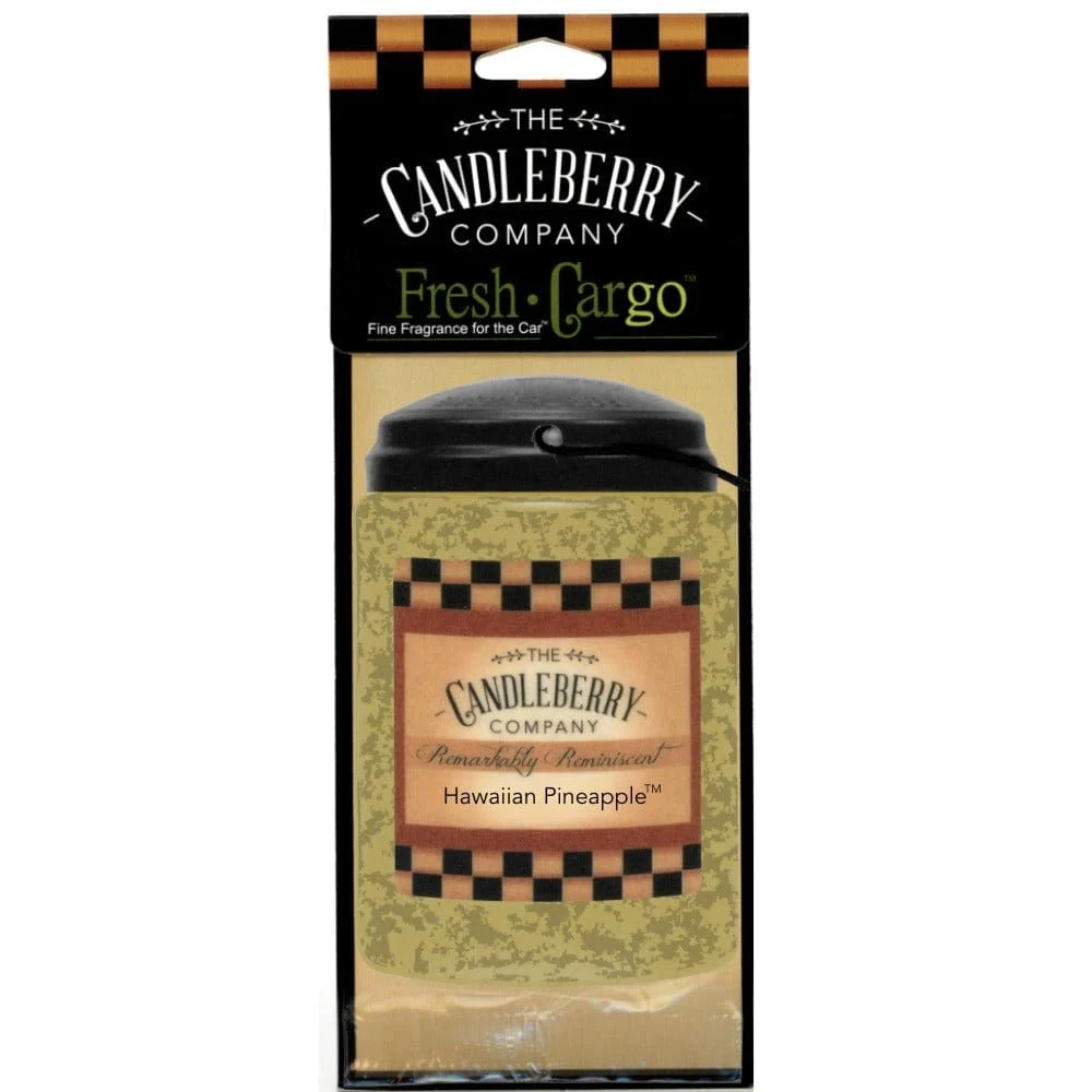 Hawaiian Pineapple™- "Fresh Cargo", Scent for the Car (2-PACK) (Collective)