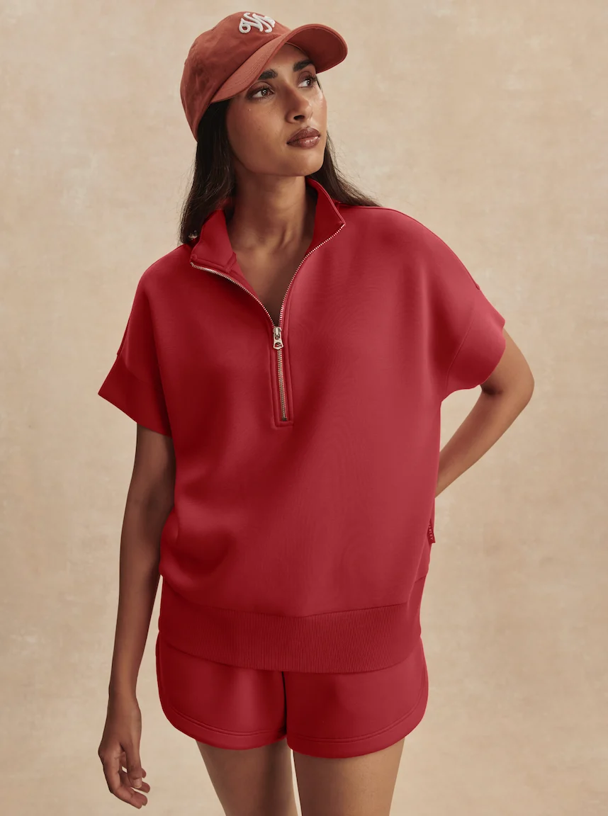 Varley Ritchie Short Sleeve Sweat