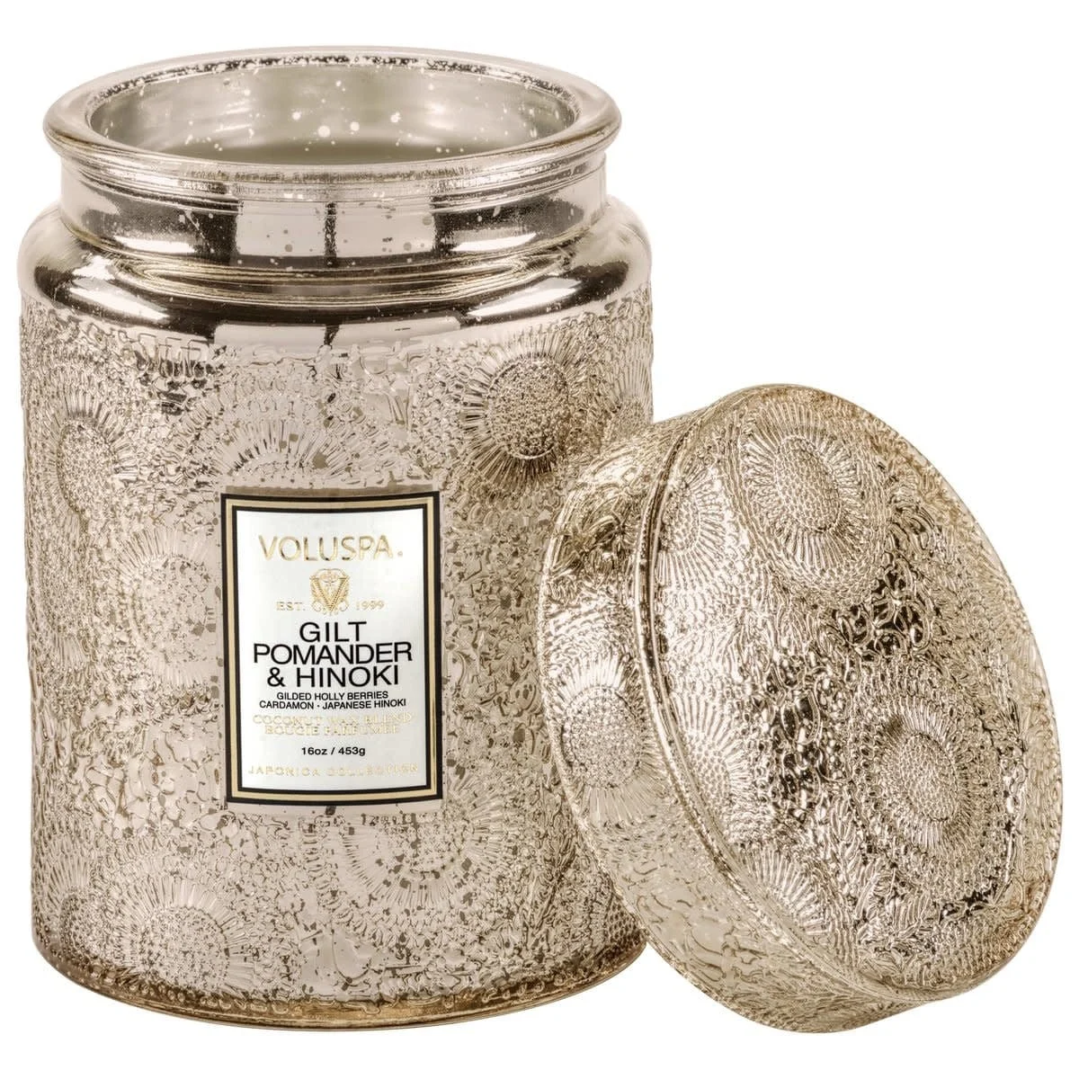Voluspa Gilt Pomander & Hinoki