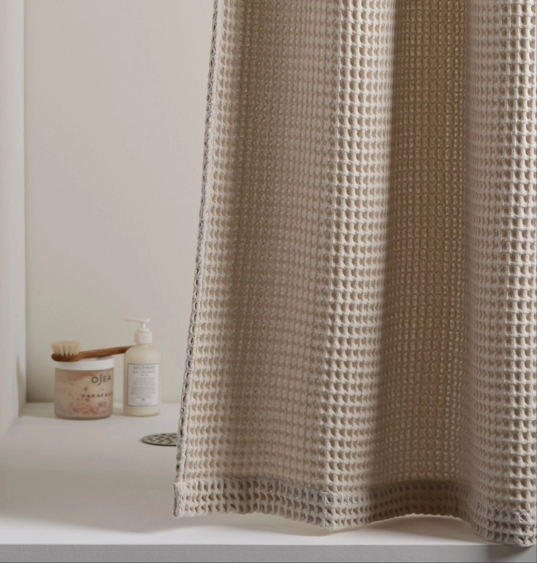 Waffle Shower Curtain