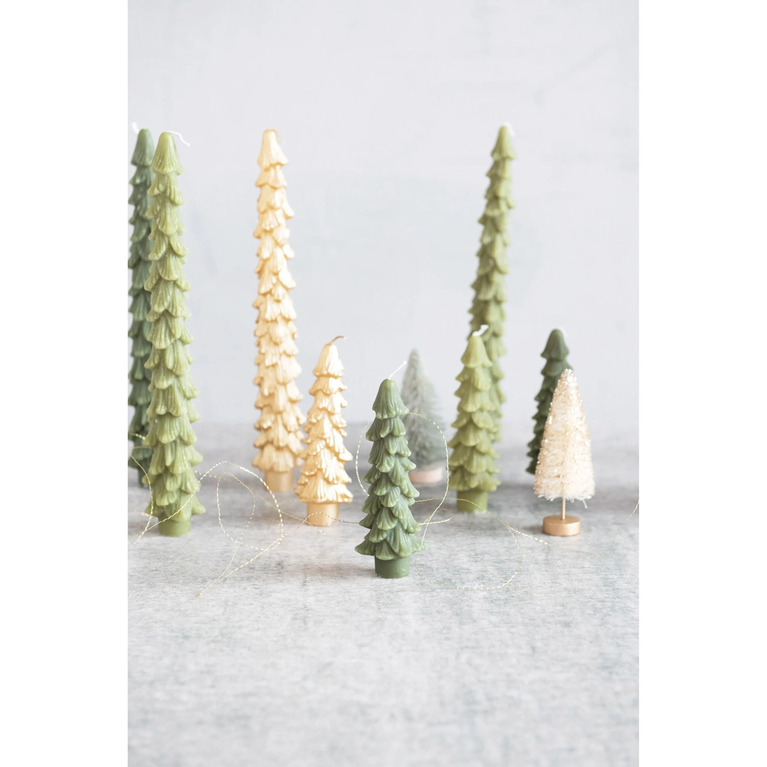 Unscented Small Tree Shaped Taper Set