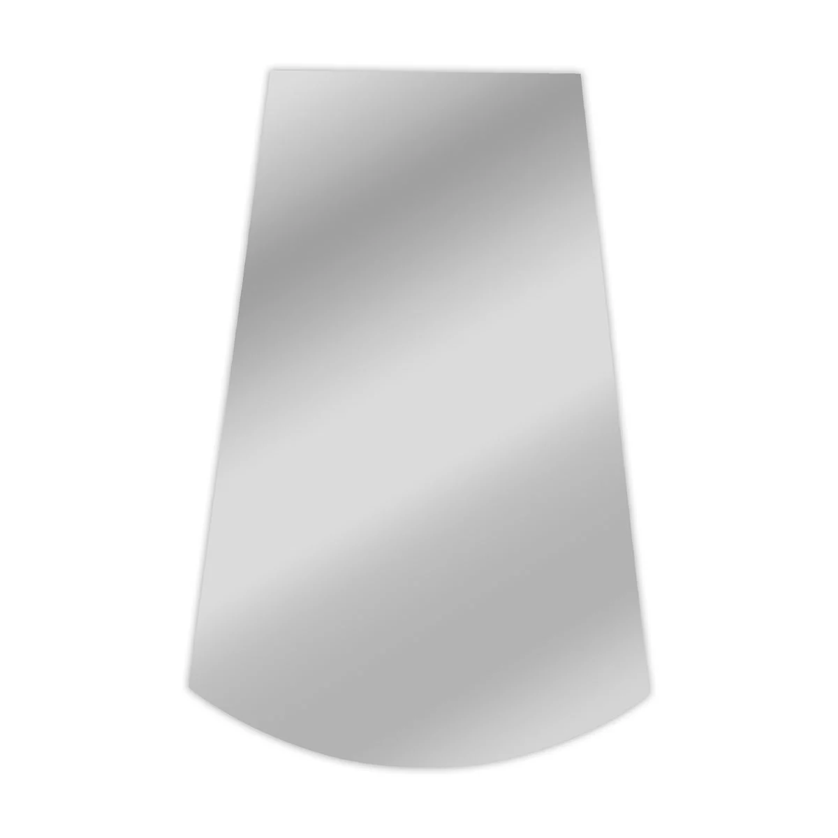 Chloe`s Reflection CH7M012SV35-VRT Vertical/horizontal Hanging Arched-Rectangle Shaped Frameless Wall Mirror 35" Height