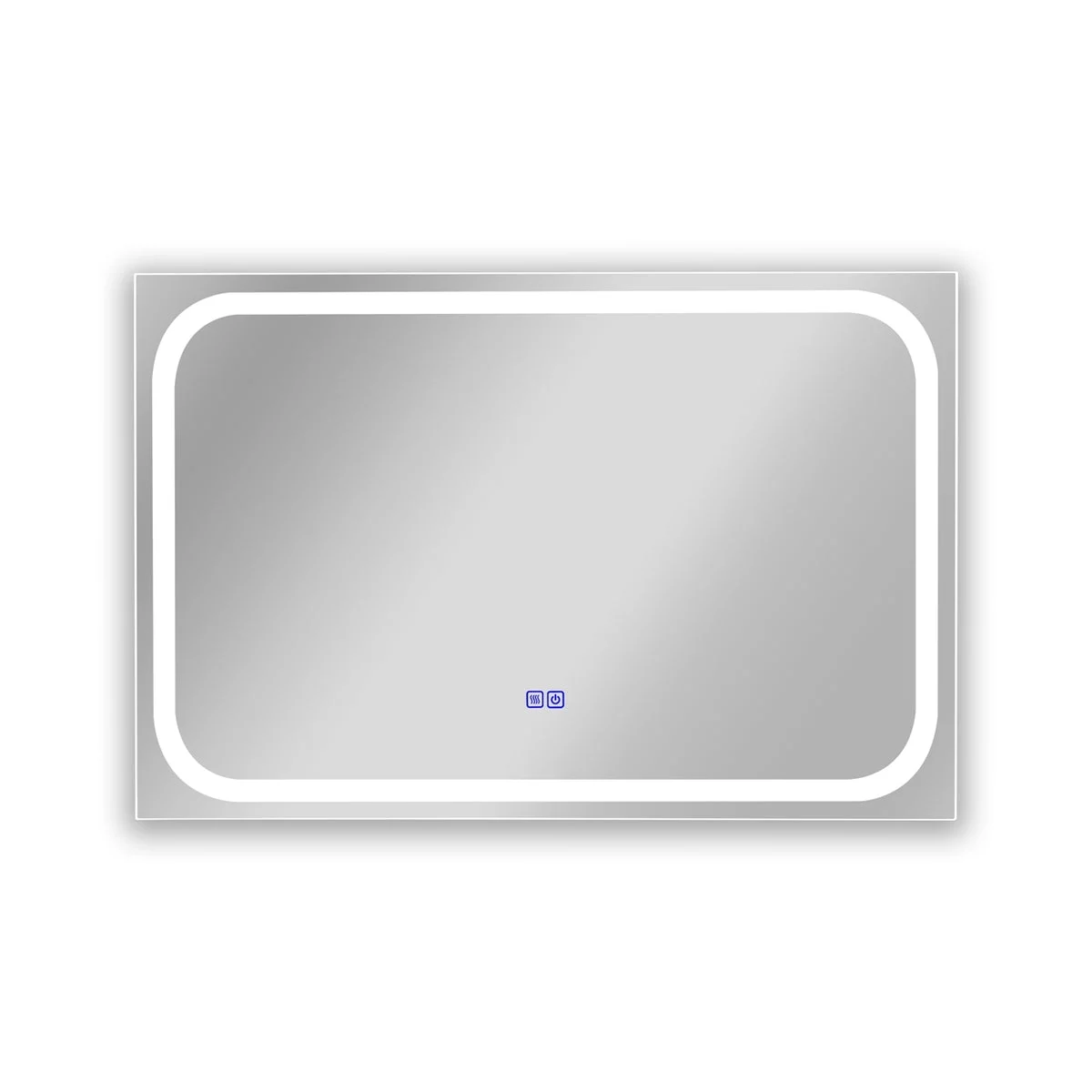 Chloe Lighting CH9M004BL36-HRT Luminosity Back Lit Rectangular Touch Screen Led Mirror 3 Color Temperatures 3000k-6000k 36`` Wide