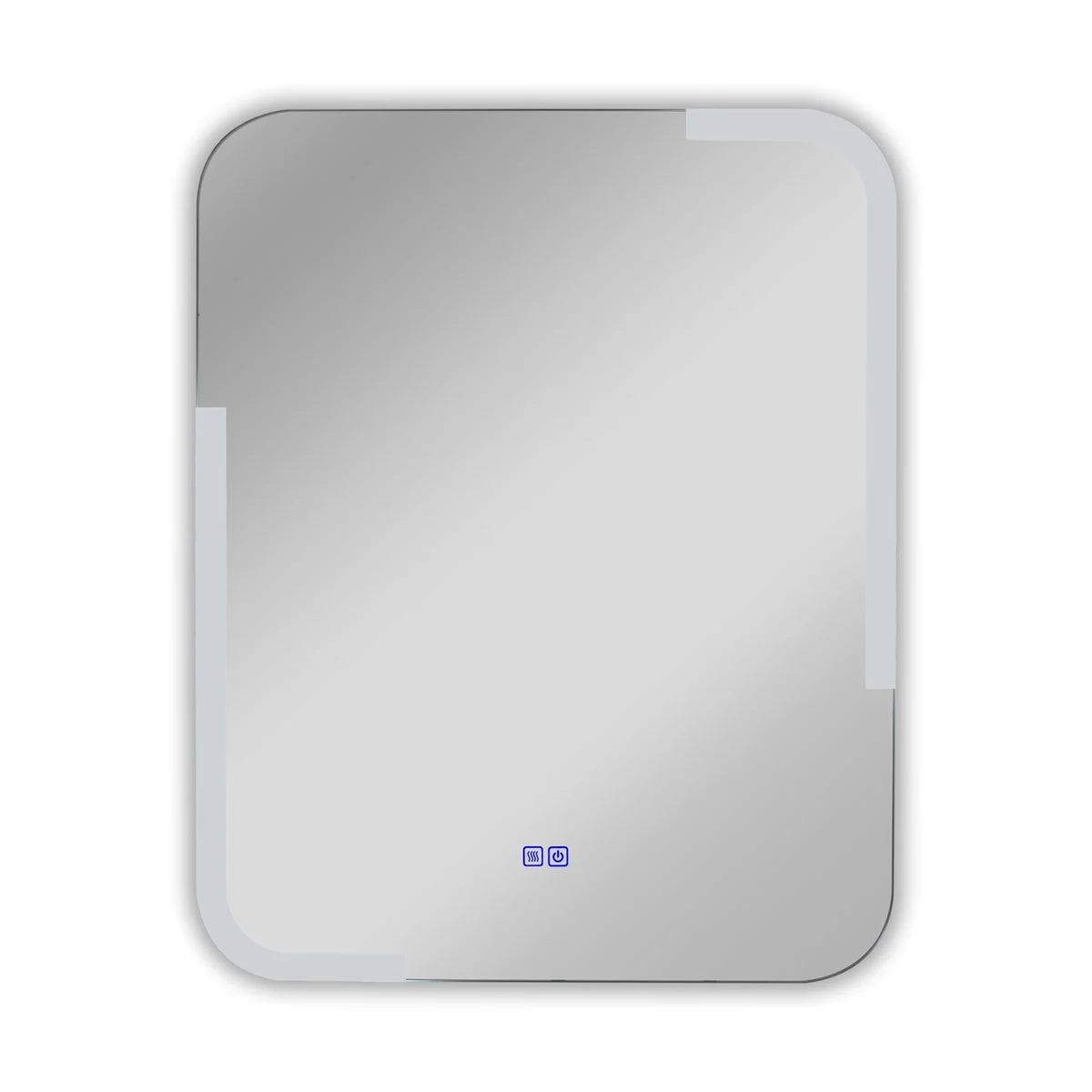 Chloe Lighting CH9M012BL30-VRT Luminosity Back Lit Rectangular Touch Screen Led Mirror 3 Color Temperatures 3000k-6000k 30`` Height