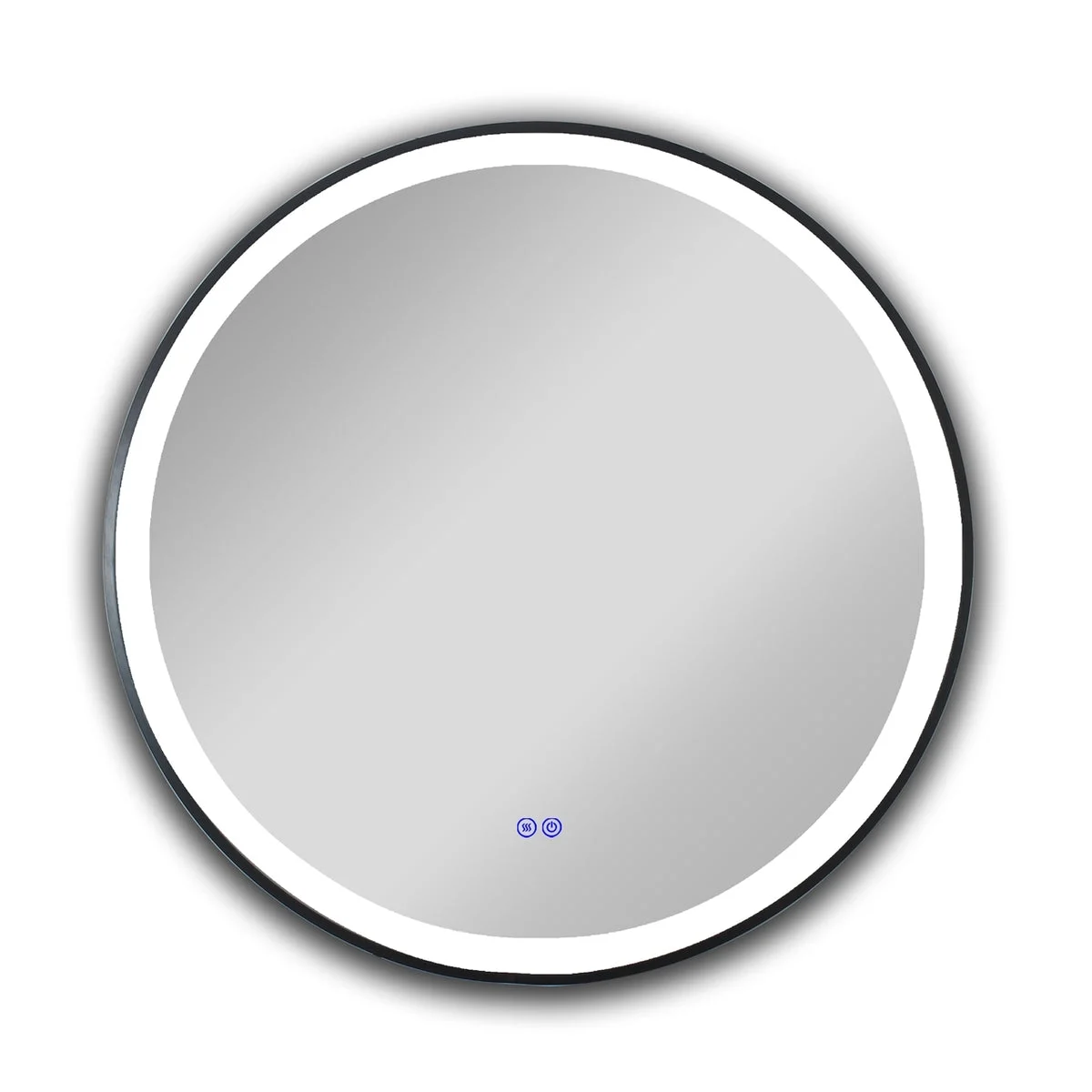 Chloe Lighting CH9M074EB24-RND Luminosity Embedded Round Touch Screen Led Mirror 3 Color Temperatures 3000k-6000k 24`` Wide