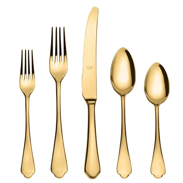 Dolce Vita Mirror Oro Twenty-Piece Flatware Set