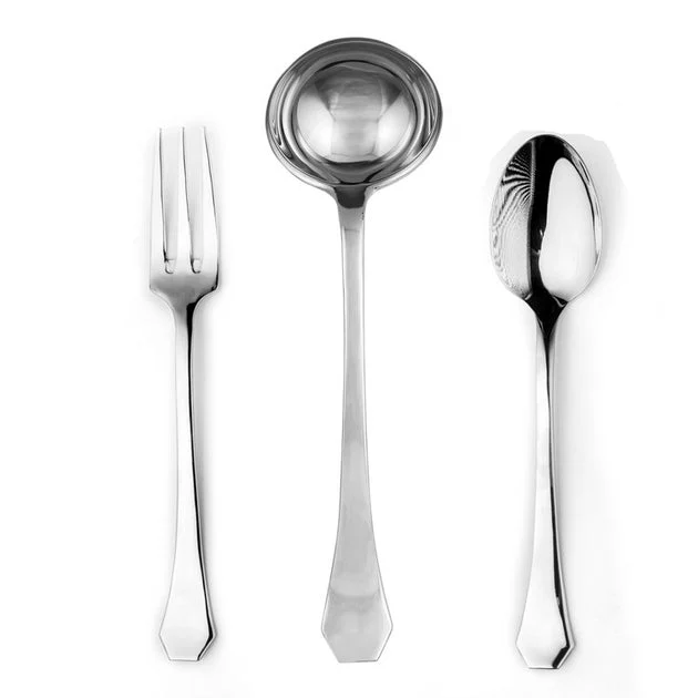 Moretto Three-Piece Serving Set