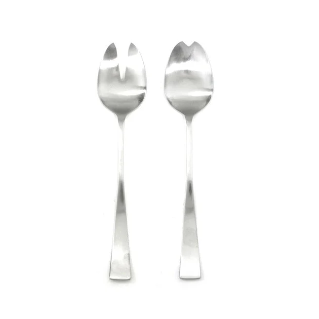 Italia Ice Two-Piece Salad Server Set