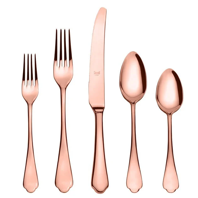 Dolce Vita Mirror Bronzo Twenty-Piece Flatware Set