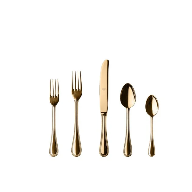Perla Oro Twenty-Piece Flatware Set