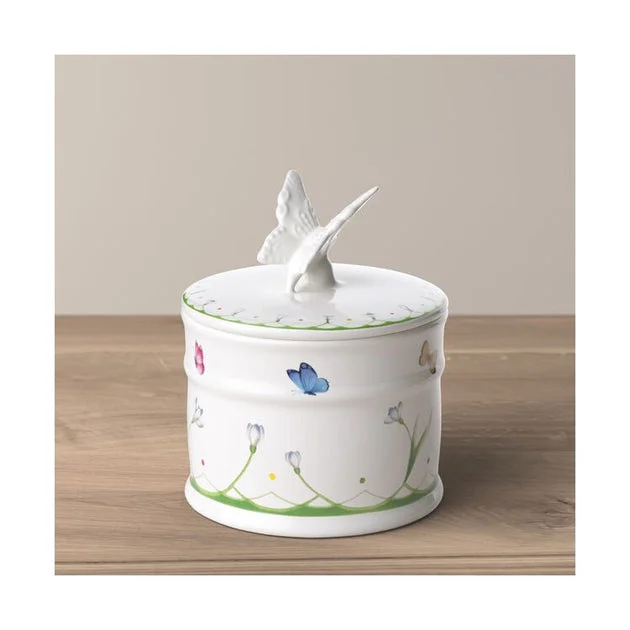 Colorful Spring Small Covered Box