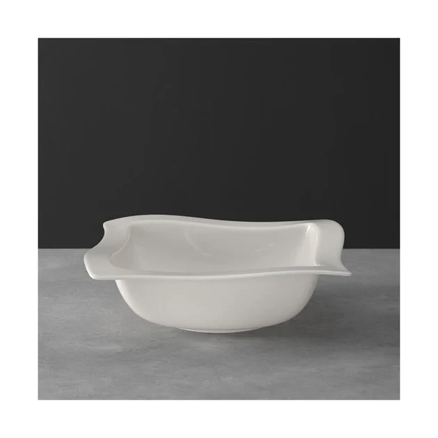 New Wave Medium Square Salad Serving Bowl