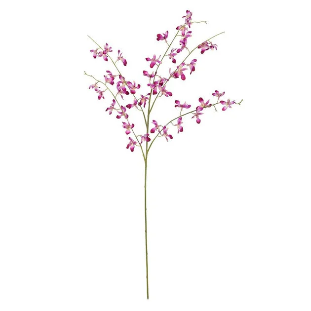 35" Artificial Mini Lavender Dancing Orchid Sprays 3-Pack