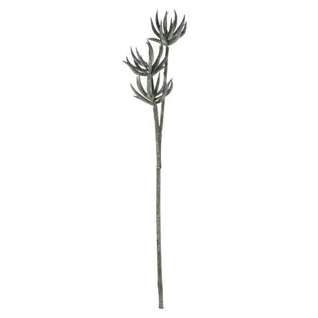 24" Artificial Mixed Green Aloe Assorted Sprays 3-Pack