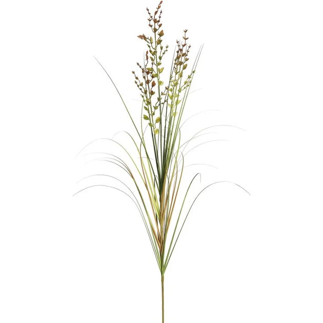 43" Artificial Green and Brown Grass Sprays 6-Pack