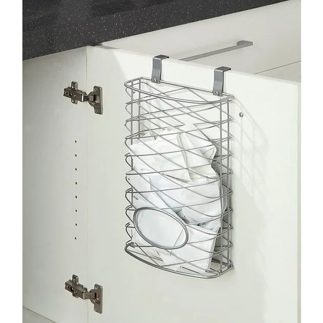 Over-the-Door Kitchen Cabinet Organizer - Silver