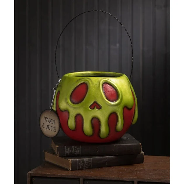 Red Apple Green Poison Bucket Large