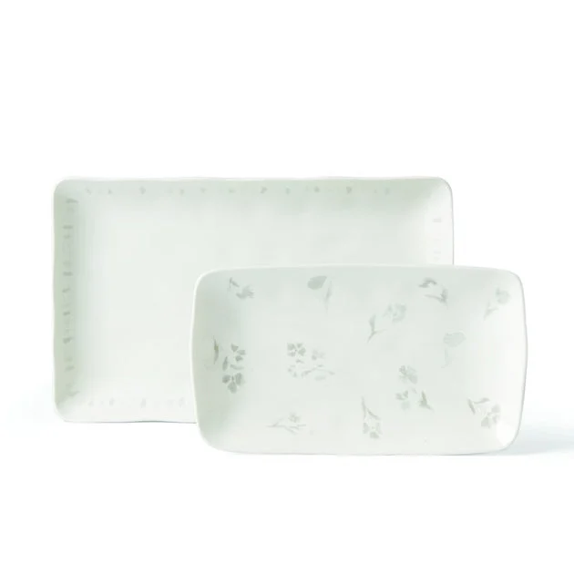 Oyster Bay Nesting Serving Platters Set of 2
