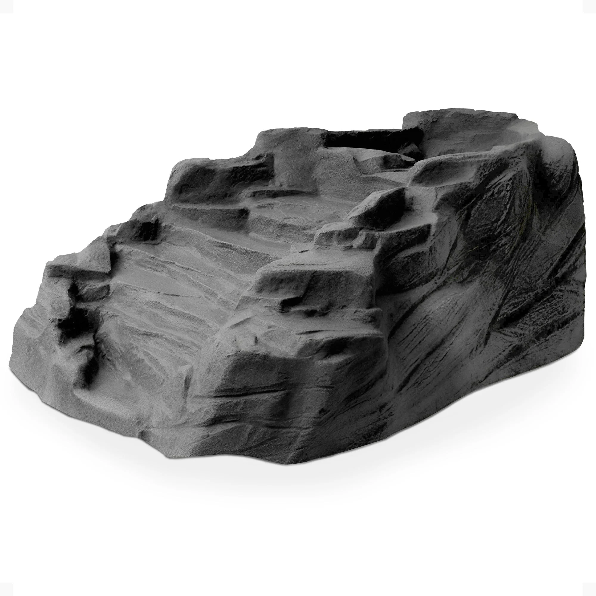 Algreen Outdoor Rock Waterfall, Tranquility Water Fountain for Pond & Backyard